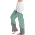 thumbnail image 4 of Otvok Womens Sweatpants Fashion Elastic Waist Drawstring Trousers Fallow Full Length Pants with Pockets, 4 of 6