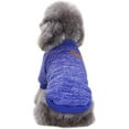 thumbnail image 4 of Pet Dog Classic Sweater Fleece Coat Soft Warm Dogs Shirt Winter Pet Dog Cat Clothes Puppy Customes Clothing for Small Medium Dogs, 4 of 7