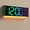 A White Shell-16 inches, variant on 16" Large Digital Wall Clock With Rgb Colors For Classroom Time Set Temperature Timer Dual Alarm Decor Teacher Student Black