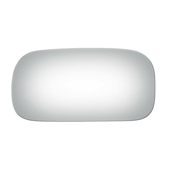 Flat Power Driver Side Replacement Mirror Glass for 00-05 Cadillac Deville W/O Baking Plate