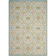 thumbnail image 2 of Nourison Caribbean Repeat Medallions Ivory/Blue 9'3" x 12'9" Area Rug, (9x13), 2 of 6