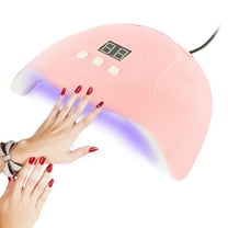 Ghojet 54W Professional Nail Dryer Gel Polish Light with 3 Timer Setting, UV Nail Light Nail Polish Curing Gel LED Dryer, Professional Nail Art Tools with Automatic Sensor, LCD Display