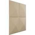 thumbnail image 2 of Ekena Millwork 19 5/8"W x 19 5/8"H Richmond EnduraWall Decorative 3D Wall Panel, UltraCover Satin Smokey Beige (Covers 2.67 Sq. Ft.), 2 of 6