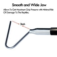 thumbnail image 4 of [2 Pack] Collapsible Snake Hook Extend to 39.3”, iClover Telescoping Pocket Stainless Steel Snake Reptile Herp Safe Hook Handle Tools, 4 of 6