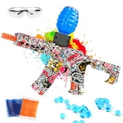 Gel Ball Blaster Electric Splatter Ball Gun with 10,000 Water Beads for Kids Age 12 