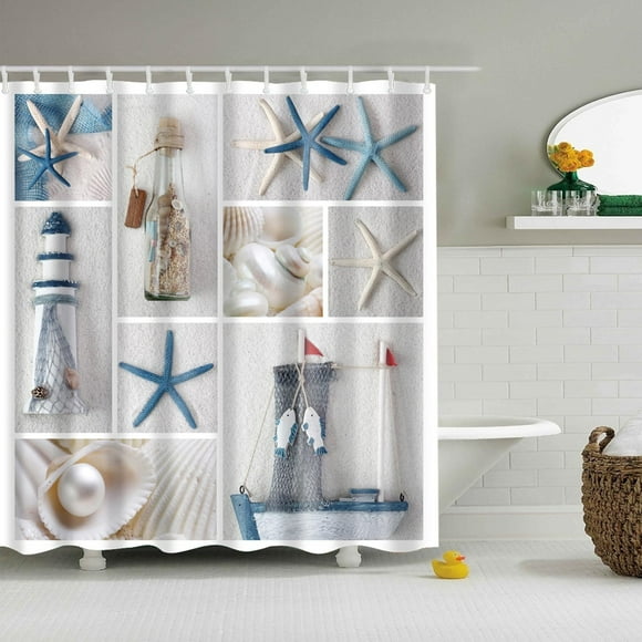 EGNMCR Curtains, Curtains for Bedroom Various Patterns Shower Shower Curtain Bathroom Shower Curtain Digital Printing Polyester Shower Curtain shower curtain