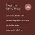 thumbnail image 3 of DIVA Wash, Menstrual Cup & Disc Cleanser, Fresh Citrus Scent, 4 Fl Oz, 3 of 7