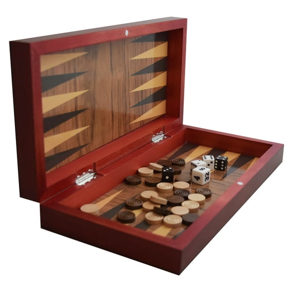 MADERA SOLIDA BACKGAMMON