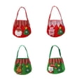 thumbnail image 2 of Matsuzay Bolsa de regalo de navidad Festival impreso Festival de Navidad Snack Fruit Bolso Bolsa de tela no tejida Colgante DIY Decoración de Kits de decoración para fiestas tipo 4, 2 of 6