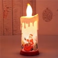 thumbnail image 2 of Bewildely LED de Navidad, bombilla parpadeante brillante, funciona con pilas, llamas realistas, falsa Kits de decoración para fiestas No.1 Bewildely HA043614-01, 2 of 6