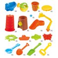 thumbnail image 3 of Sand & Water Table Outdoor Garden Sandbox Set Play Table Kids Summer Beach Toy, 3 of 4