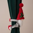 thumbnail image 4 of Uutvmp Christmas Curtain Buckle Tieback, Gnome Doll Curtain Holdback, Drapery Fastener Buckle Clamp, Window Decorations for Xmas Winter Holiday Ornament, 4 of 5