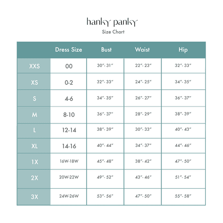 Hanky Panky Womens Signature Lace V-kini Style-482374