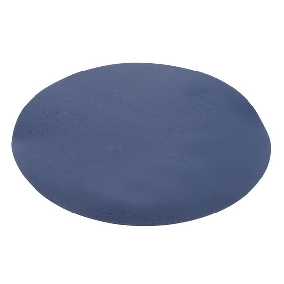 WHAMVOX 1Pcs Round Place Mats for Dining Table in Grey with Insulation