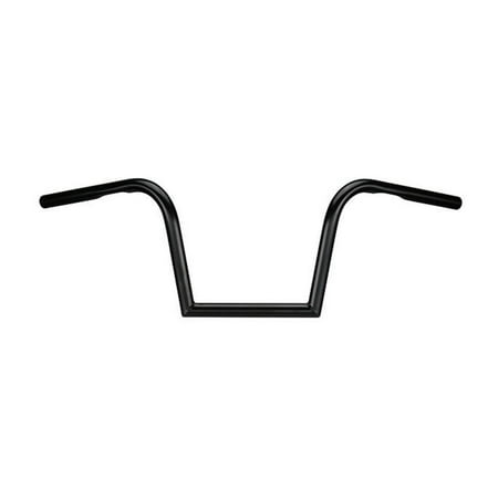 Black White Flyer Design - Biltwell Inc. 6015-2012 1in. Flyer Handlebar - Black