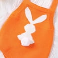 thumbnail image 6 of UACY Baby Girl Boy My First Easter Outfit Bunny Romper Sleeveless Knitted Bodysuit Jumpsuit Cute Spring Clothes, 6 of 7
