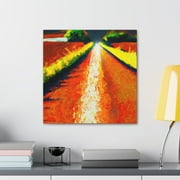 Country Road Minimalism - Canvas