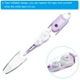 thumbnail image 4 of Unique Bargains Ruban de Correction Blanchissant Distributeur de Ruban Rétractable Rechargeable Correction Instantanée Violet 2 Pack, 4 of 6