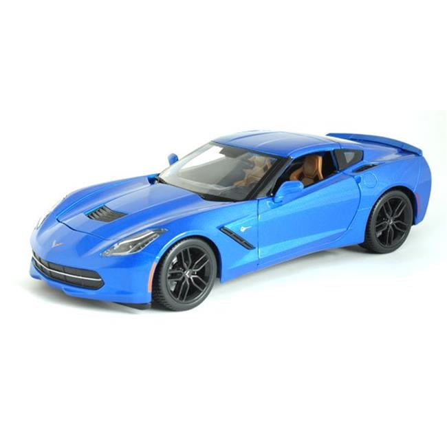 Maisto 2014 Chevrolet Corvette Stingray Blue Z51 Toy Car - Walmart.com - Walmart.com