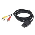 thumbnail image 1 of Cable de vídeo de juego RCA de TV AV de 1,8 m y 6 pies para Snes Nintendo 64 N64 Ndcxsfigh Nuevos Originales, 1 of 6