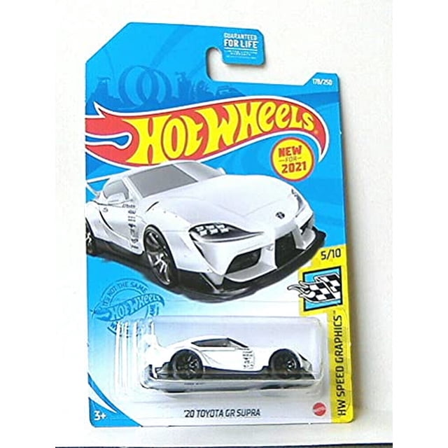 Ruedas Directas de Metal Hot Wheels '20 Toyota GR Supra Graficos de V