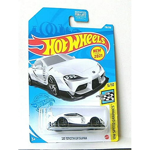 Ruedas Directas de Metal Hot Wheels '20 Toyota GR Supra Graficos de V