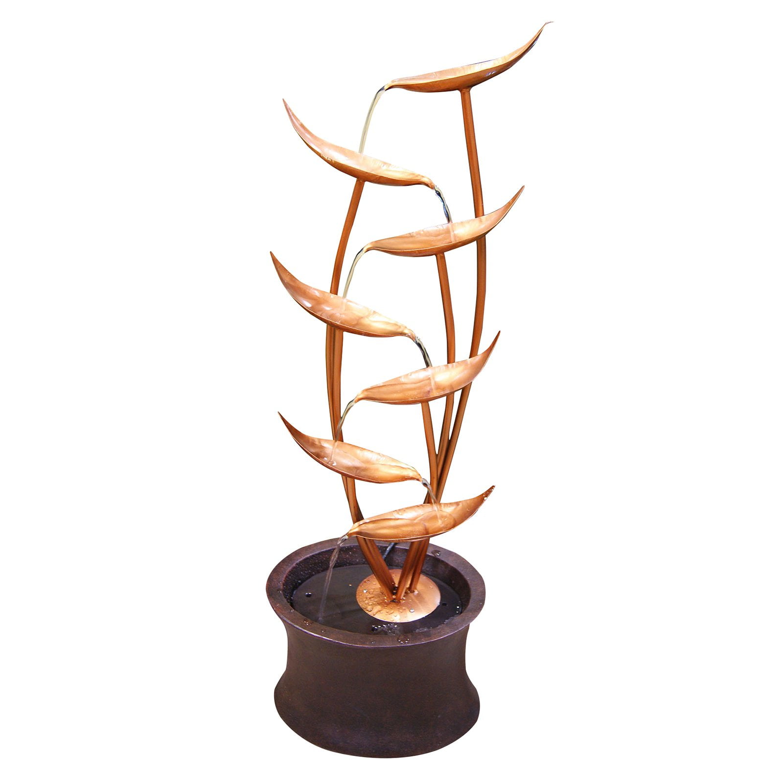 Alpine Leaf Tiering Fountain by Alpine Corp