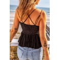 thumbnail image 2 of Amora Laced Ruffled Hem Tank, 2 of 5
