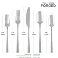thumbnail image 6 of Cambridge Inspire Hammered 20-Piece Stainless Steel Flatware Set (Service for 4), 6 of 9