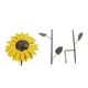 thumbnail image 2 of COMEDERO DE METAL PARA PÁJAROS CON GIRASOL, PEQUEROS COMEDEROS COLGANTES PARA PÁJAROS CON SEMillas de Cártamo, Duraderos Criadores de Pájaros Al Aire Libre, Decoración Fácil, 2 of 7