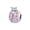 Pink ladybug bead, variant on MULA Original Animals Insects 925 Sterling Silver DIY Charms AAA CZ fit Charms Bracelets for Women Jewelry