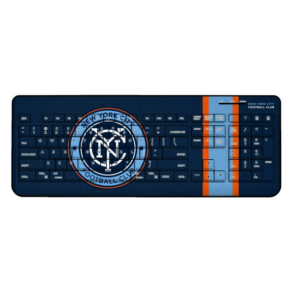 New York City FC Team Stripe Wireless Keyboard