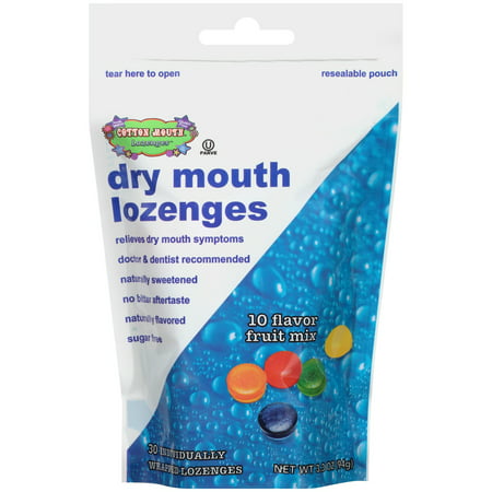 Cotton Mouth Lozenges Dry Mouth Lozenges 30 ct