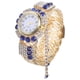 thumbnail image 1 of 1pc mujer brazalete reloj pulsera pulsera reloj de cuarzo delicado mujer, 1 of 7