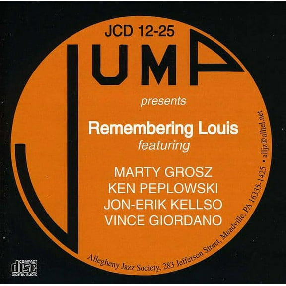 Marty Grosz - Remembering Louis w. Jon - Music & Performance - CD
