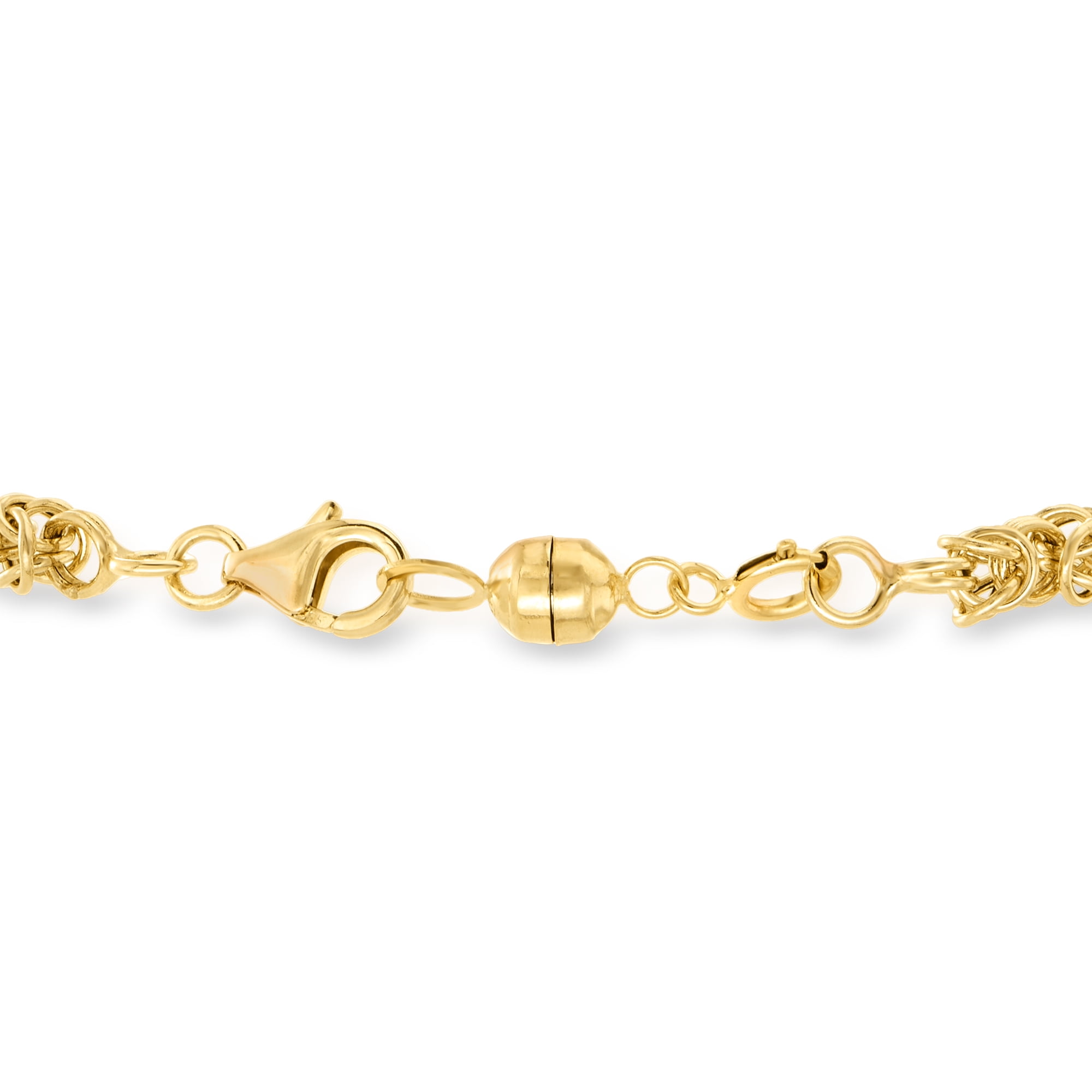 Ross-Simons Italian Set Of 2 Small Magnetic Clasp Converters: 14kt Yellow Gold, Women's, Adult