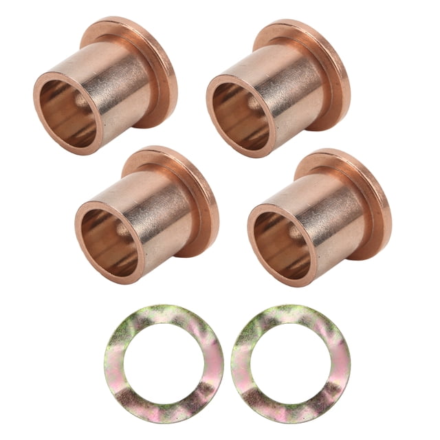Flanged Spindle Bushing, Professional 6pcs Sturdy High Hardness Durable Bronze Simple Installation 102288201 For Club Car