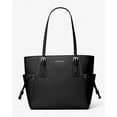 thumbnail image 4 of Michael Kors Bolso Tote Grande Voyager de Piel Saffiano para Mujer (Negro) 35S5SV6T7L-001, 4 of 6