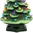 thumbnail image 6 of Mr. Christmas 14" Pre-lit Animated Nostalgic Ceramic Tree - Santa's Sleigh, 6 of 6