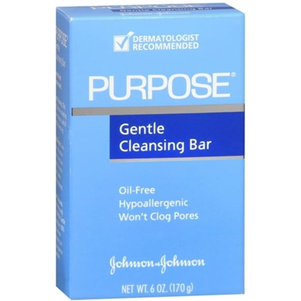 PURPOSE Gentle Cleansing Bar 6 oz (Pack of 2)
