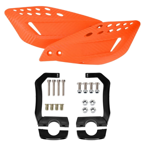 1 Set Orange Motorcycle Handguards Replacement Universal for 7/8" 22mm Handlebars Dirt Bike ATV Motocross