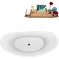 thumbnail image 3 of 75'' Streamline N950BNK Freestanding Tub and Tray With Internal Drain, 3 of 9