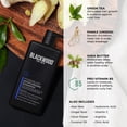 thumbnail image 5 of Blackwood For Men Hydroblast Moisturizing Shampoo | Men's Natural Shampoo for Dry or Coarse Hair, 17oz, 5 of 8