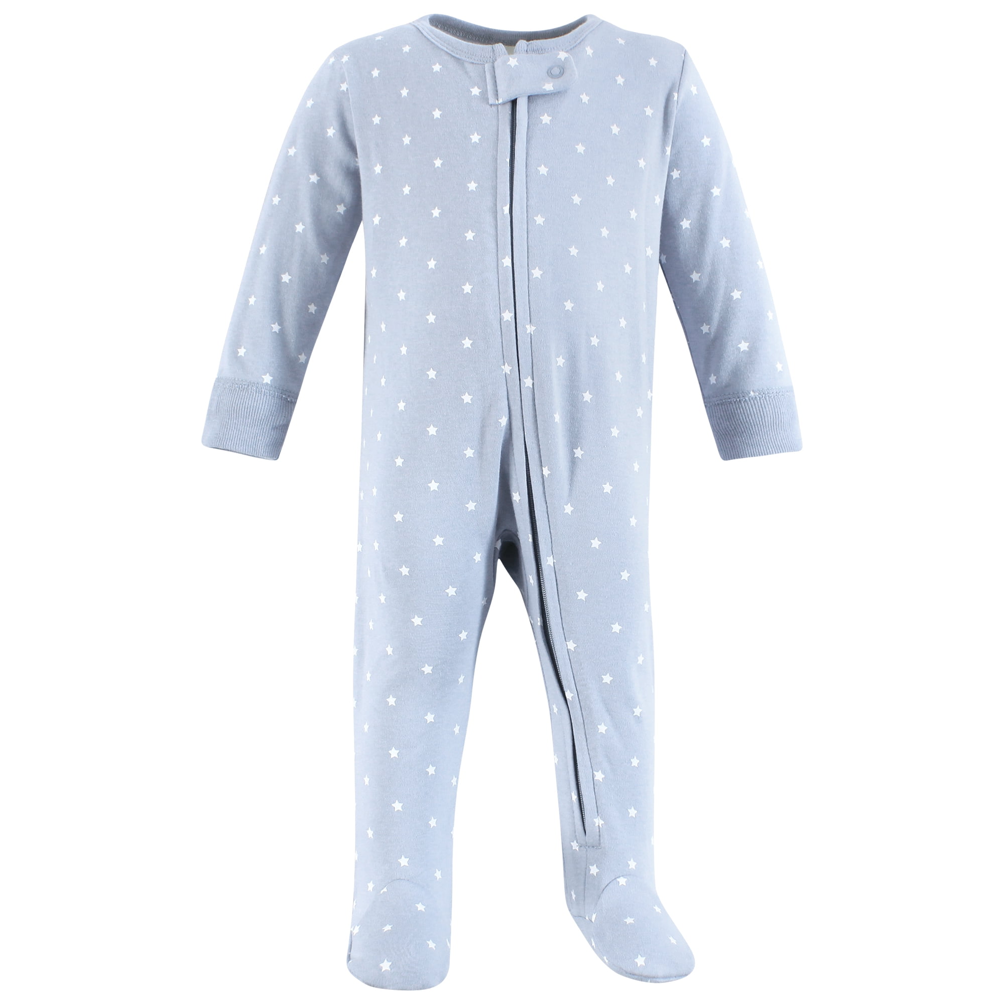 Hudson Baby Unisex Baby Cotton Sleep and Play, Multi Color Boy Elephant, Newborn