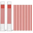 thumbnail image 4 of 12 Pcs Recharges de Crayons 2.8 mm Outil de Marquage Charpentier Crayons de Menuiserie Professionnels Trou Profond Remplacements de Stylos Outil de Positionnement Architecte Menuiserie Rouge, 4 of 9