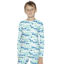 Rocky Thermal Underwear Shirt for Kids Base Layer Long Johns for Boys, Triangle Large