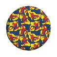 thumbnail image 2 of Cute Cartoon Spider Man Spare Tire Cover Wheel Protectors For Trailer Rv Suv Truck Camper Travel Fits For Tire Diameter 16 Inch, 2 of 7