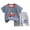 Grey, variant on Gerichy Boys Summer Outfits Toddler Kids Baby Boys Cartoon Plane Gentleman Shirt Tops Shorts Outfits Set