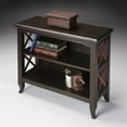 thumbnail image 2 of Bowery Hill Transitional Wood Cherry 2 Shelf Low Bookcase in, 2 of 2