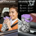 thumbnail image 5 of 30oz Handheld Travel Tumbler with Handle – Double Wall Stainless Steel Insulated Cup, Flip Straw Lid, Leak-Proof & BPA-Free for Hot and Cold Drinks – Durable Coffee & Juice Mug Pink, 5 of 7